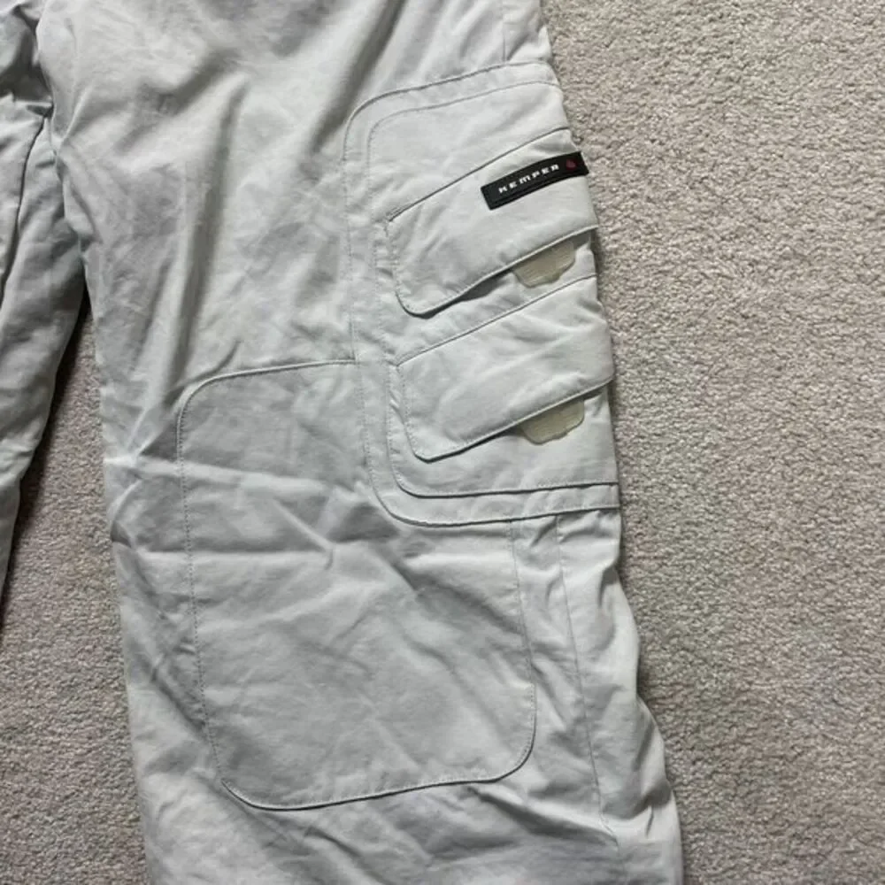 Kemper Size 16Wx28‎ Gray Cargo Snow Ski Snowboard Pants Insulated Waterproof